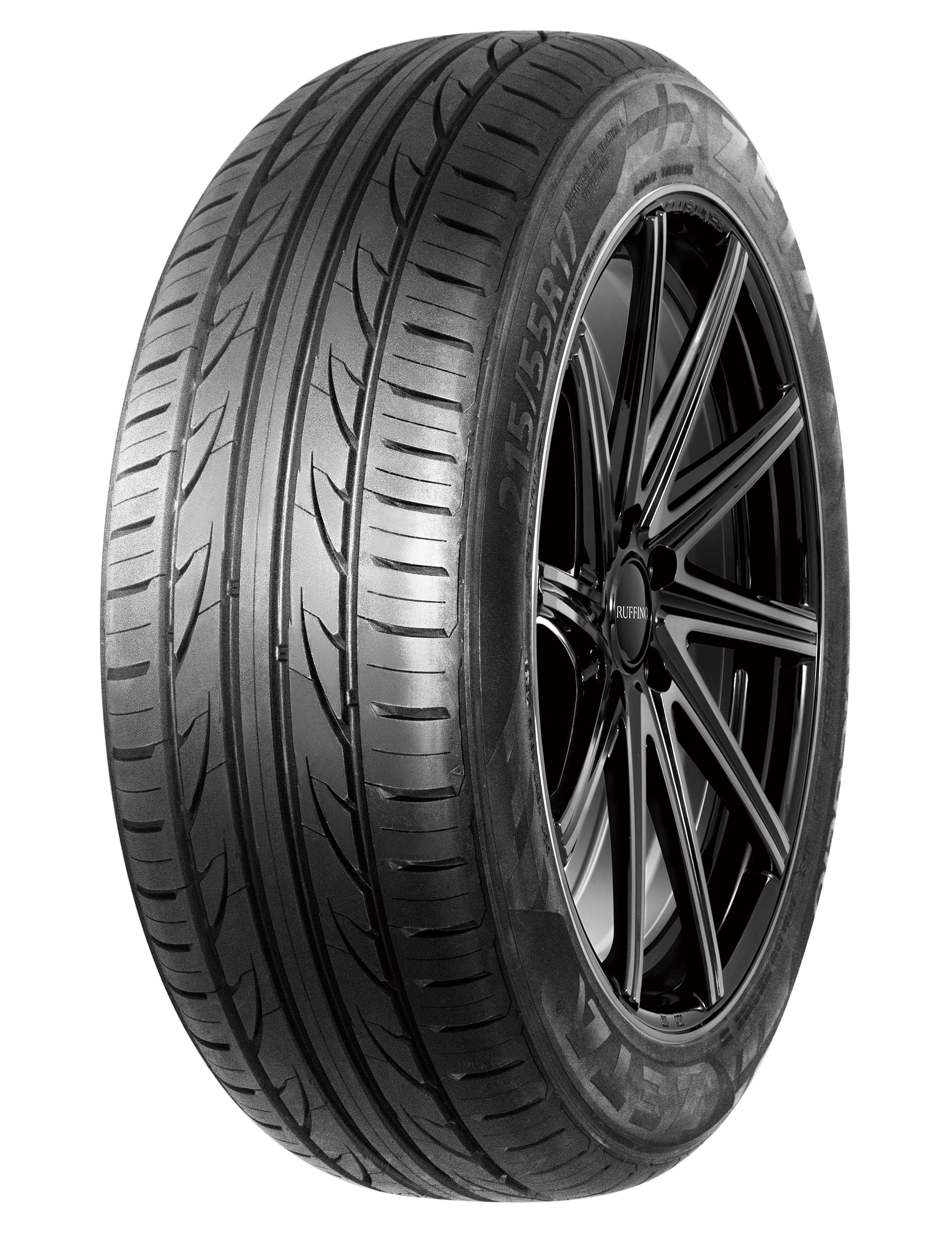Zeta Verdant 235/45R17 all-season passenger tire — left-side sidewall and tread close-up