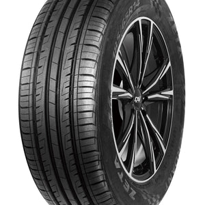 Zeta Verdant 185/65R15 all-season passenger tire — left-side sidewall and tread close-up
