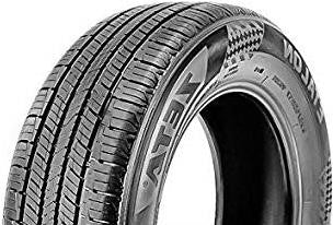 Zeta Etalon 235/75R15 H—right-side half; close-up of center ribs, lateral sipes and integrated shoulder design.